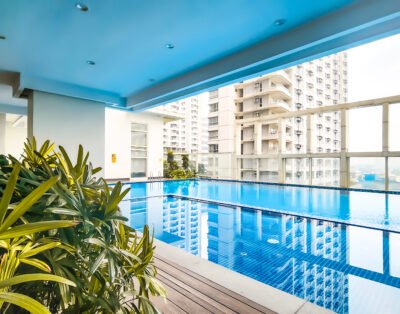 Central Makati Studio | Gym, Pool & Massage Room